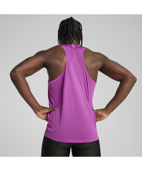 PUMA（プーマ）の「PUMA プーマ メンズ ランニング レースデイ ウルトラスパン シングレット（タンクトップ・メンズ・ホワイト/ピンク系その他・LARGE/MEDIUM/SMALL）」の11枚目の写真