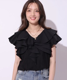 Apuweiser-riche（アプワイザーリッシェ）の「ラッフルドッキングカットソー（Tシャツ/カットソー）」