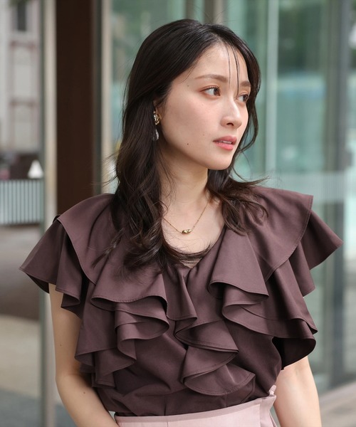 ラッフルドッキングカットソー（Tシャツ/カットソー