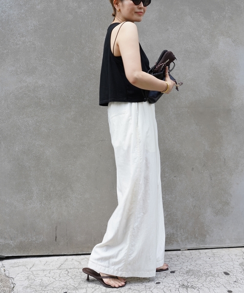 deuxieme classe celeri Thai pantsセルリ CELERI/セルリ】 WIDE PANTS（その他パンツ）｜Deuxieme Classe