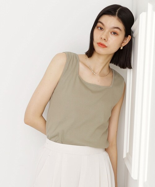 新品未使用品⭐︎ COZyプリントショートタンクトップ、ヘアバンド ロゴ刺繍ショート丈タンクトップ（タンクトップ）｜non-hedge