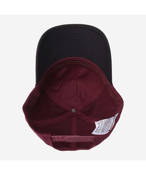 Timberland（ティンバーランド）の「オールジェンダー ボルド テキスト グラフィック ベースボール キャップ（キャップ・メンズ・ワインレッド・FREE）」の6枚目の写真