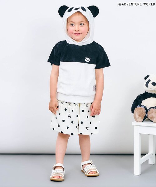 セール】【リンク】アドベンチャーワールドひんやりパンダパーカー