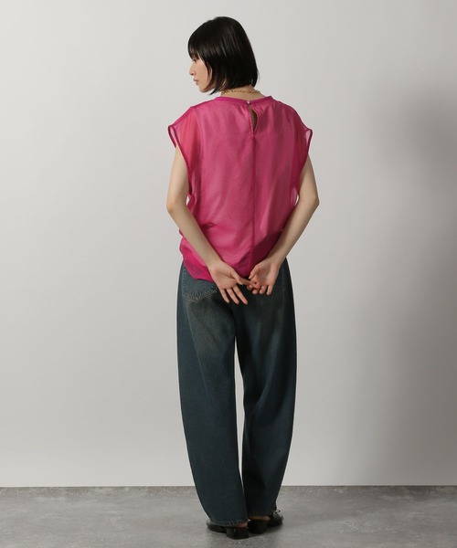 LAKOLE（ラコレ）の「ドッキングブラウスT / 576471（シャツ/ブラウス・レディース・アイボリー/ピンク/ブラック・FREE）」の18枚目の写真