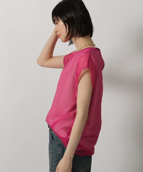 LAKOLE（ラコレ）の「ドッキングブラウスT / 576471（シャツ/ブラウス・レディース・アイボリー/ピンク/ブラック・FREE）」の20枚目の写真