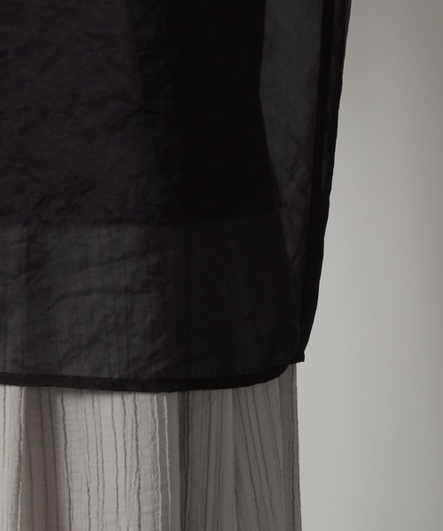 LAKOLE（ラコレ）の「ドッキングブラウスT / 576471（シャツ/ブラウス・レディース・アイボリー/ピンク/ブラック・FREE）」の15枚目の写真