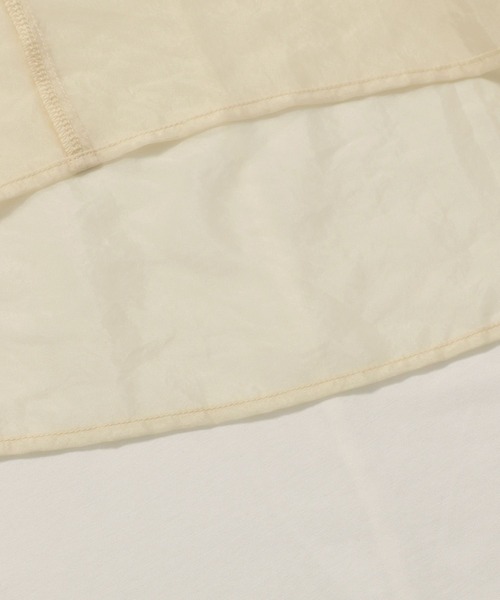 LAKOLE（ラコレ）の「ドッキングブラウスT / 576471（シャツ/ブラウス・レディース・アイボリー/ピンク/ブラック・FREE）」の9枚目の写真