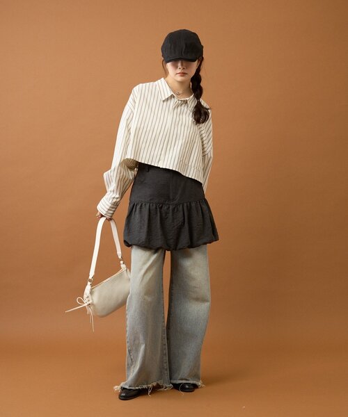 26534　me ISSEY MIYAKE　バルーンスカート 26534 me ISSEY MIYAKE バルーンスカート