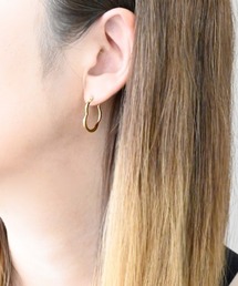 sowi ゴールド フープピアス Amazon.co.jp: sowi (ソーイ) スターダスト フープ ピアス