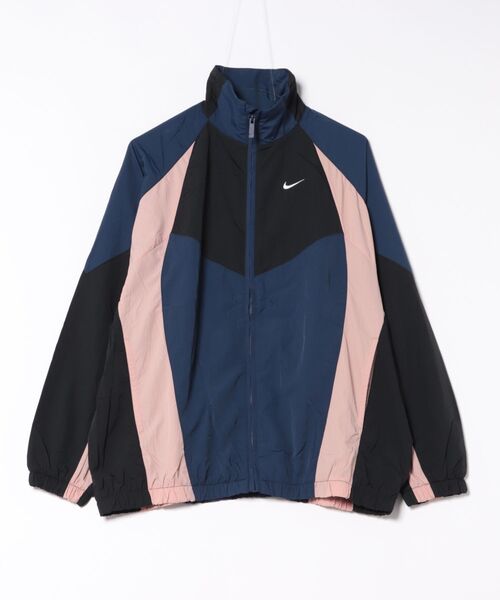 【NIKE】W STREET OS TRACK JKT MNNAVY/SAIL 国内発送 レディース 【NIKE】 ナイキ W STREET OS TRACK JKT アウター
