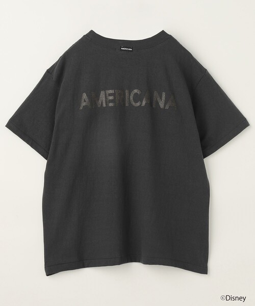AMERI Mickey PRINT BASIC TEE 半袖Tシャツ AMERICANA tシャツ Americana/アメリカーナ Mickey / ミッキー