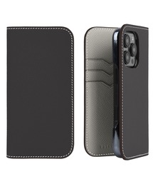 attiree（アティレー）の「iPhone15/15Pro/15Plus/15Pro Max/iPhone16/16Pro/16Plus/16Pro Max/ エプソンレザー 本革 手帳型 スマホカバー（スマホケース/カバー・メンズ）」