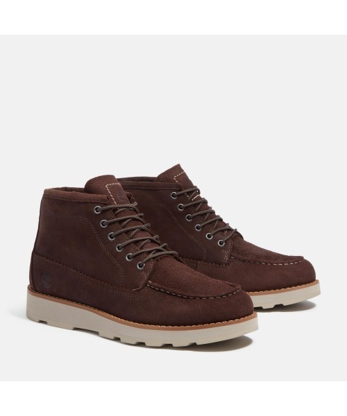 Timberland（ティンバーランド）の「ブリットン ミルズ チャッカ ブーツ メンズ（ブーツ・メンズ・ダークブラウン・25.0cm/25.5cm/26.0cm/26.5cm/27.0cm/27.5cm/28.0cm/28.5cm/29.0cm/30.0cm）」の3枚目の写真