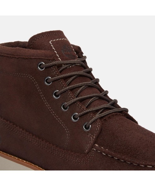 Timberland（ティンバーランド）の「ブリットン ミルズ チャッカ ブーツ メンズ（ブーツ・メンズ・ダークブラウン・25.0cm/25.5cm/26.0cm/26.5cm/27.0cm/27.5cm/28.0cm/28.5cm/29.0cm/30.0cm）」の6枚目の写真