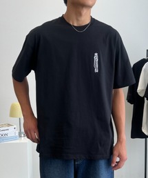 Lipoy（リポイ）の「ニンジンくん 背中刺繍入り オーバーサイズ 半袖Tシャツ（Tシャツ/カットソー）」