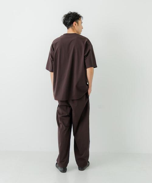 URBAN RESEARCH（アーバンリサーチ）の「NYLON DRY STRETCH SHORT-SLEEVE T-SHIRTS（Tシャツ/カットソー・メンズ・バーガンディー/ブラック・MEDIUM/LARGE）」の11枚目の写真