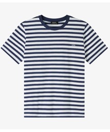 A.P.C.（アーペーセー）の「T-SHIRT STANDARD APC BRODE RAYE（Tシャツ/カットソー）」