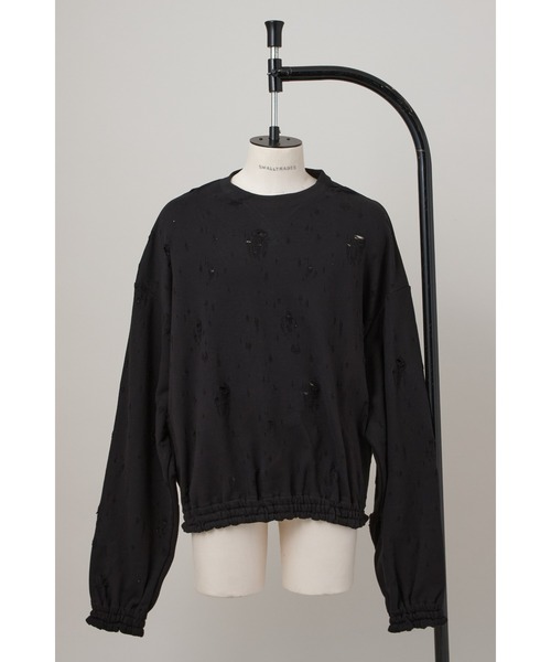 SHINYAKOZUKA（シンヤコヅカ）の「HOME HIS CREW（スウェット・メンズ・ヘザーグレー/ダークブラック・LARGE/MEDIUM/SMALL）」の2枚目の写真