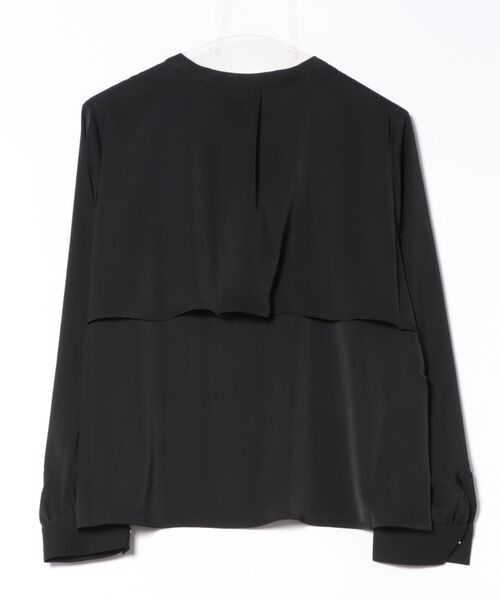 Honeys(ハニーズ)の「ケープ風ブラウス(シャツ/ブラウス・レディース・ブラウン/ホワイト/グレイッシュベージュ/ブラック・L/LL/M/S/3L)」の15枚目の写真