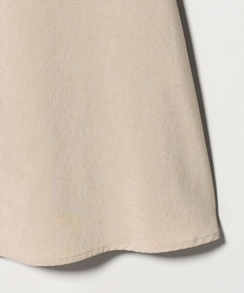 green label relaxing(グリーンレーベルリラクシング)の「ウエスト ベルト ショートスリーブ ワンピース -マシンウォッシャブル-(ワンピース・レディース・ベージュ/ネイビー・FREE)」の16枚目の写真