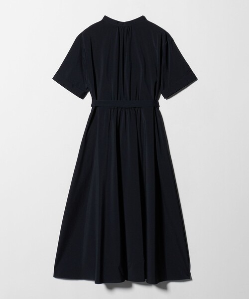 セール】ウエスト ベルト ショートスリーブ ワンピース -マシン