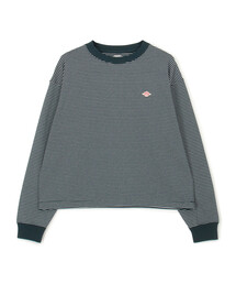 DANTON ストライプ 長袖Tシャツ グレー 楽天市場】◇[DT-C0204TCB]DANTON(ダントン) ストライプロング