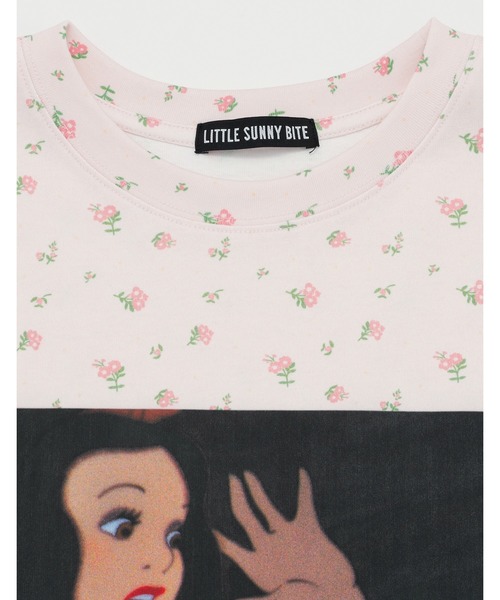 Little sunny bite（リトルサニーバイト）の「little sunny bite Disney collection / snow white big tee（Tシャツ/カットソー・レディース・ホワイト/ピンク/ブラック・MEDIUM/SMALL）」の19枚目の写真