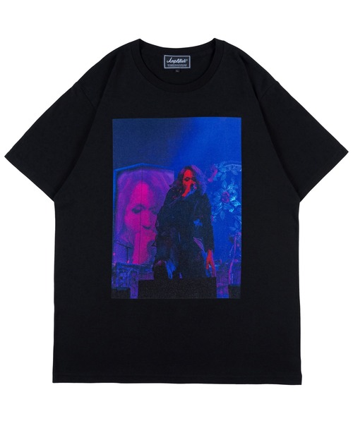 MEDICOM TOY(メディコムトイ)の「Amplifier “今井寿” TEE NB2024-A(Tシャツ/カットソー・メンズ・ブラック/ホワイト・X-LARGE/LARGE/MEDIUM/SMALL)」の1枚目の写真