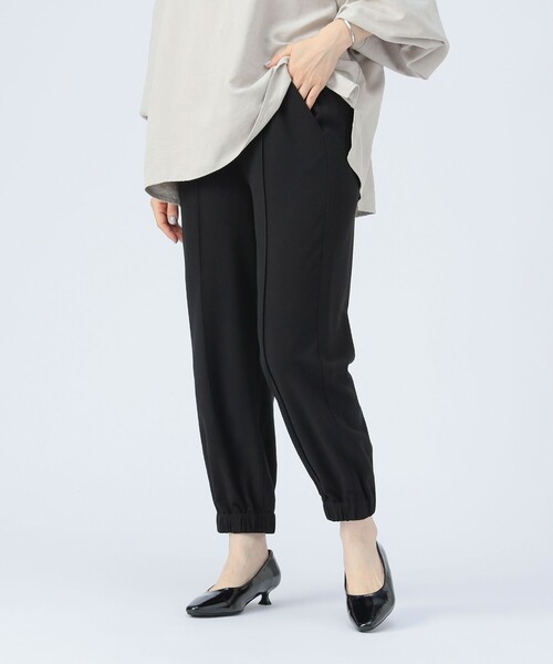 BEAMS HEART（ビームスハート）の「ウール ライク ジョグ パンツ（スラックス・レディース・グレー/ブラック・SMALL/MEDIUM）」の10枚目の写真