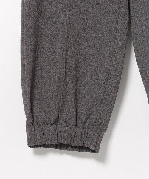 BEAMS HEART（ビームスハート）の「ウール ライク ジョグ パンツ（スラックス・レディース・グレー/ブラック・SMALL/MEDIUM）」の18枚目の写真