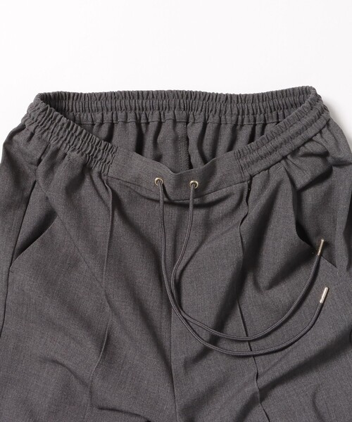 BEAMS HEART（ビームスハート）の「ウール ライク ジョグ パンツ（スラックス・レディース・グレー/ブラック・SMALL/MEDIUM）」の20枚目の写真