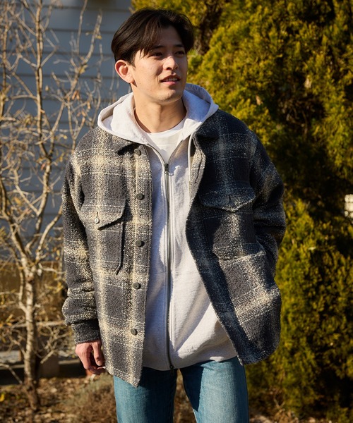 PENDLETON(ペンドルトン)の「PENDLETON/ペンドルトン CPOジャケット(その他アウター・メンズ・ブラウン/グレー/ブラック・LARGE/MEDIUM)」の3枚目の写真