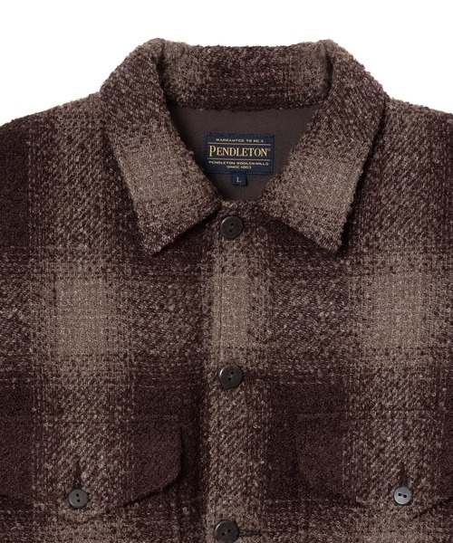 PENDLETON(ペンドルトン)の「PENDLETON/ペンドルトン CPOジャケット(その他アウター・メンズ・ブラウン/グレー/ブラック・LARGE/MEDIUM)」の5枚目の写真
