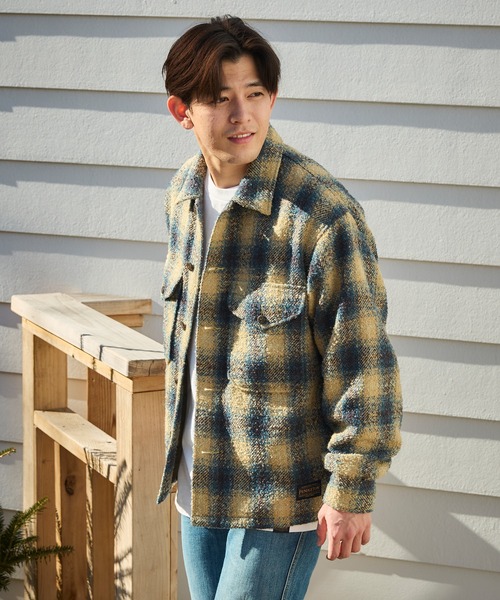 PENDLETON(ペンドルトン)の「PENDLETON/ペンドルトン CPOジャケット(その他アウター・メンズ・ブラウン/グレー/ブラック・LARGE/MEDIUM)」の12枚目の写真