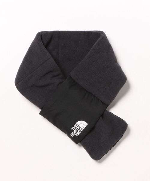 THE NORTH FACE（ザノースフェイス）の「THE NORTH FACE/ザ・ノース・フェイス K CAMP-B F MUFFLER キッズ 雑貨 NNJ72511（マフラー・キッズ・ブラック/ダークベージュ・FREE）」の2枚目の写真