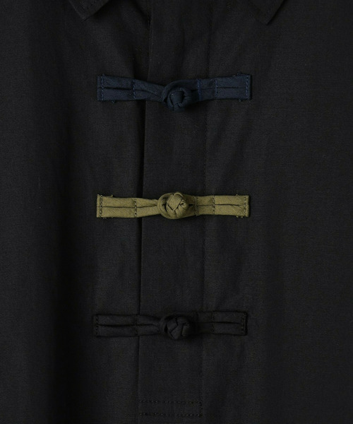 FRAPBOIS（フラボア）の「オリエーシャツ（シャツ/ブラウス・レディース・ブラック/ホワイト・1/2）」の10枚目の写真