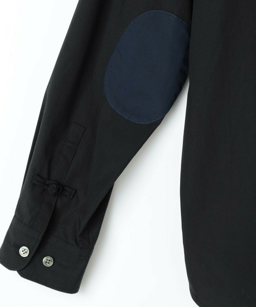 FRAPBOIS（フラボア）の「オリエーシャツ（シャツ/ブラウス・レディース・ブラック/ホワイト・1/2）」の7枚目の写真