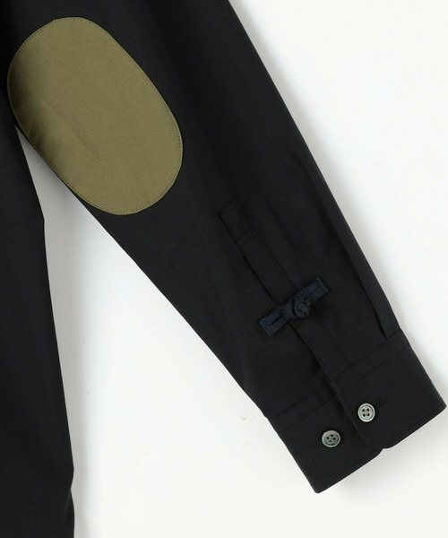 FRAPBOIS（フラボア）の「オリエーシャツ（シャツ/ブラウス・レディース・ブラック/ホワイト・1/2）」の6枚目の写真