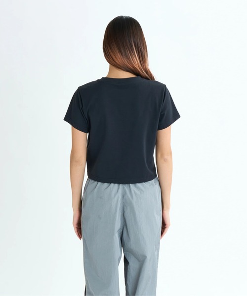 ROXY（ロキシー）の「NAIL IT S/S TEE/ロキシー速乾UVケアアシンメトリーショート丈半袖Tシャツ（Tシャツ/カットソー・レディース・ミント/ブラック/ホワイト・LARGE/MEDIUM/SMALL）」の9枚目の写真