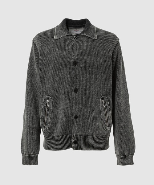 DAIRIKU（ダイリク）の「Fulling Damage Border Knit（ニット