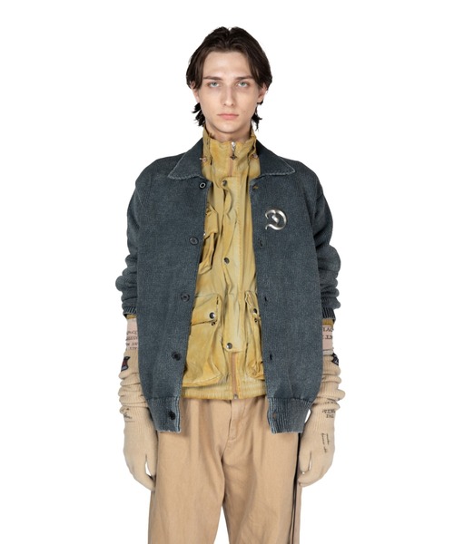 Vintage Dyed Knit Jacket（ニット/セーター）｜DAIRIKU（ダイリク）の