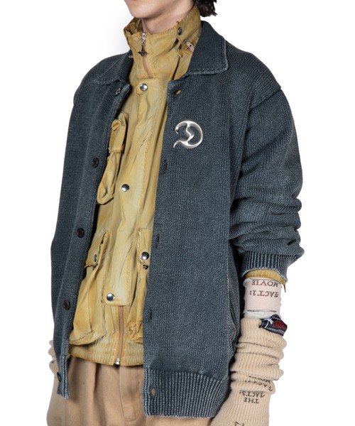 ジャケット・アウター DAIRIKU 2025AW VINTAGE DYED KNIT JACKET ジャケット・アウター DAIRIKU 2025AW VINTAGE DYED KNIT JACKET