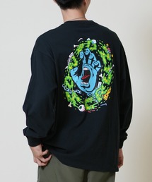 SANTA CRUZ | 【限定】SANTACRUZ/サンタクルーズ 長袖Tシャツ/ロンT バックプリント 502254402(Tシャツ/カットソー)