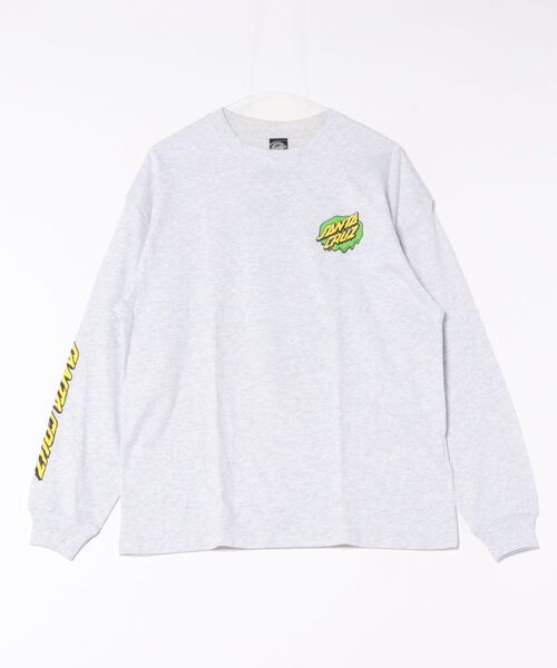 SANTA CRUZ(サンタクルーズ)の「【限定】SANTACRUZ/サンタクルーズ 長袖Tシャツ/ロンT バックプリント 502254402(Tシャツ/カットソー・メンズ・シルバーグレー/ライトブラック・L/M/XL)」の18枚目の写真