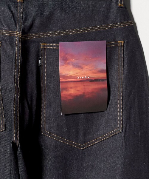 Jieda(ジエダ)の「<JieDa>3D ワーク デニム(デニムパンツ・メンズ・ネイビー/ブラック・2/1)」の6枚目の写真