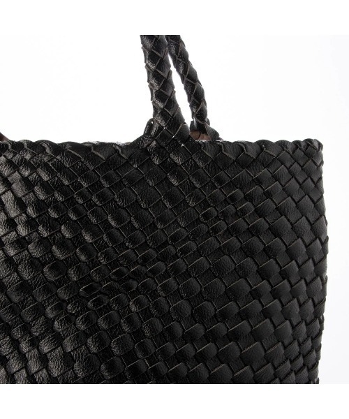 Mode et Jacomo（モードエジャコモ）の「【継続】メッシュトートバック（ショルダーバッグ・レディース・ブラック/シルバー系その他/キナリ・FREE）」の9枚目の写真