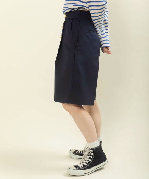 CHILD WOMAN(チャイルドウーマン)の「TWツイル セーラーハーフパンツ(その他パンツ・レディース・ネイビー・36/38)」の10枚目の写真