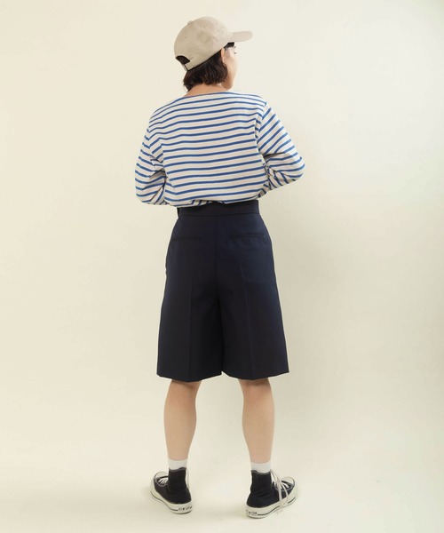 CHILD WOMAN(チャイルドウーマン)の「TWツイル セーラーハーフパンツ(その他パンツ・レディース・ネイビー・36/38)」の14枚目の写真