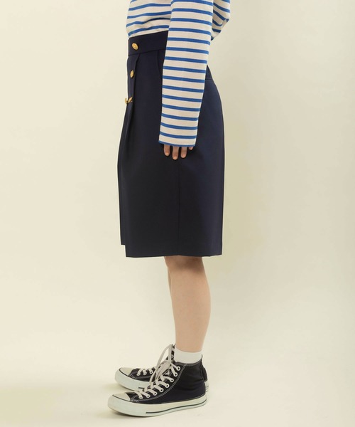 CHILD WOMAN(チャイルドウーマン)の「TWツイル セーラーハーフパンツ(その他パンツ・レディース・ネイビー・36/38)」の17枚目の写真