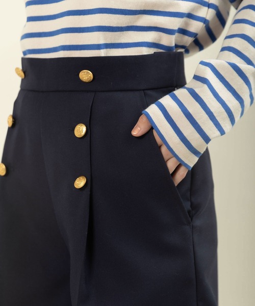 CHILD WOMAN(チャイルドウーマン)の「TWツイル セーラーハーフパンツ(その他パンツ・レディース・ネイビー・36/38)」の21枚目の写真